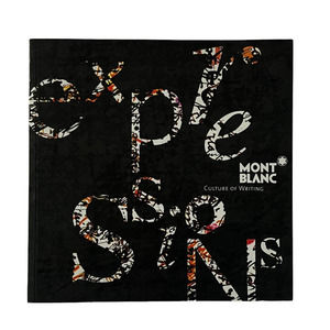 Mont Blanc "Expressions" Culture of Writing Illustrated Pen Catalog Booklet Book